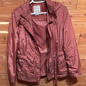Geox Women's Deep Red Utility Jacket